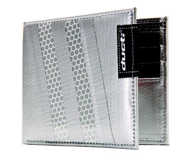 Ducti Duct Tape Bi-Fold Wallet - Silver/Reflection